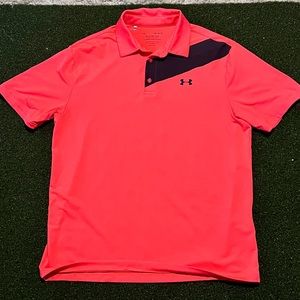Under Armour Golf Polo - very bright orange